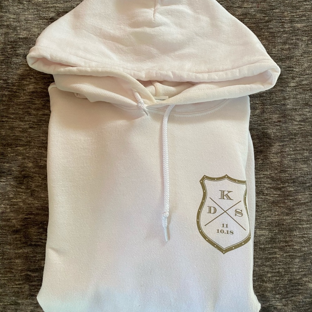 White hoodie
